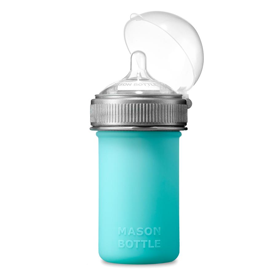 Mason Bottle All Silicone Baby Bottle