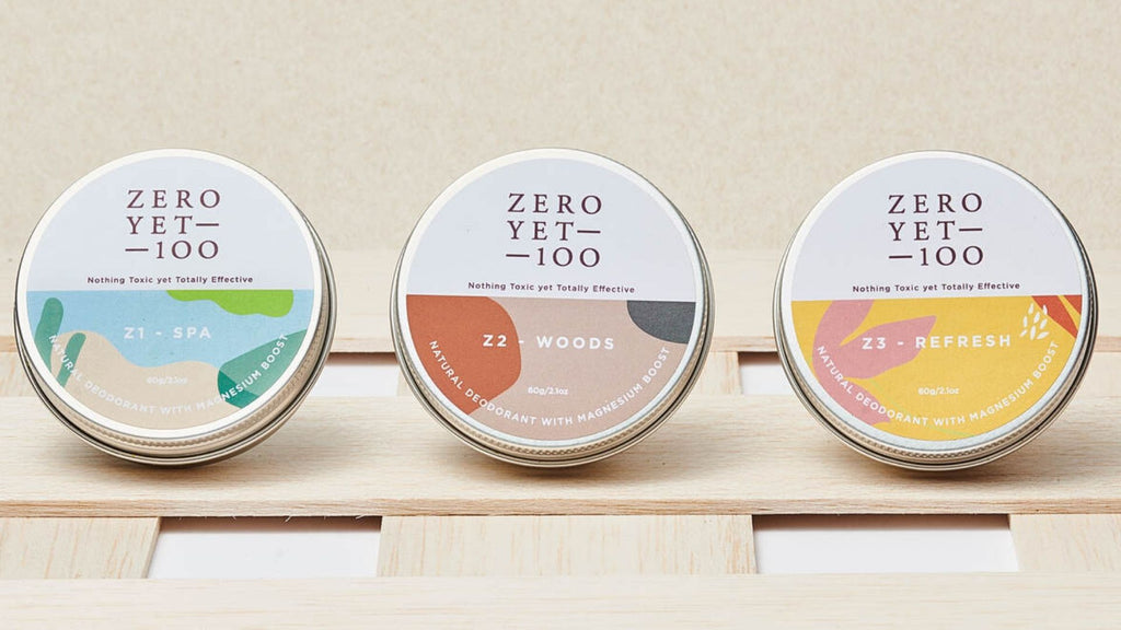 Zero Yet 100 Natural Deodorant Pot