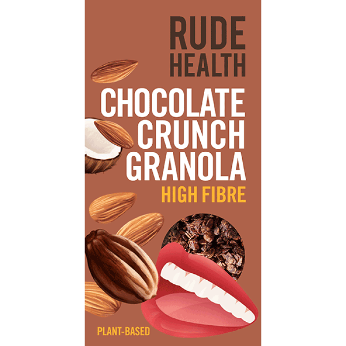 Rude Health - Chocolate Crunch Granola 朱古力穀物脆片