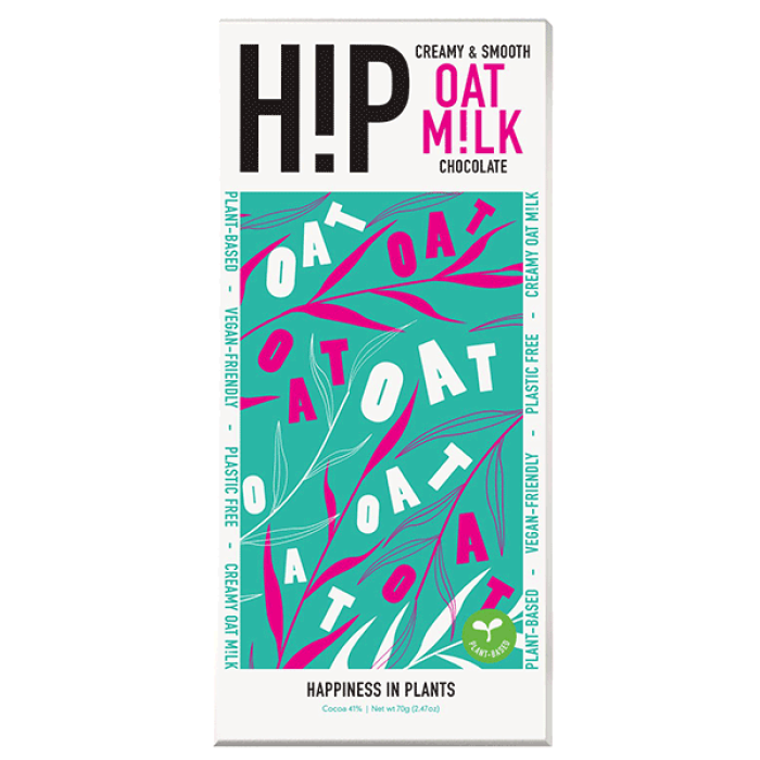 HIP Chocolate - Original Oat Milk Chocolate Bar 70g