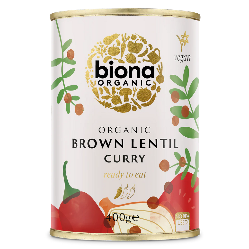 Biona - Brown Lentil Curry (Organic) 有機扁豆咖哩