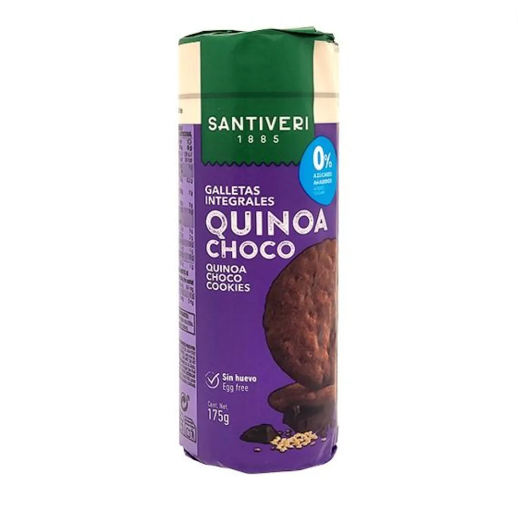 Santiveri - Quinoa Choco Light Digestive Biscuits 藜麥朱古力消化餅