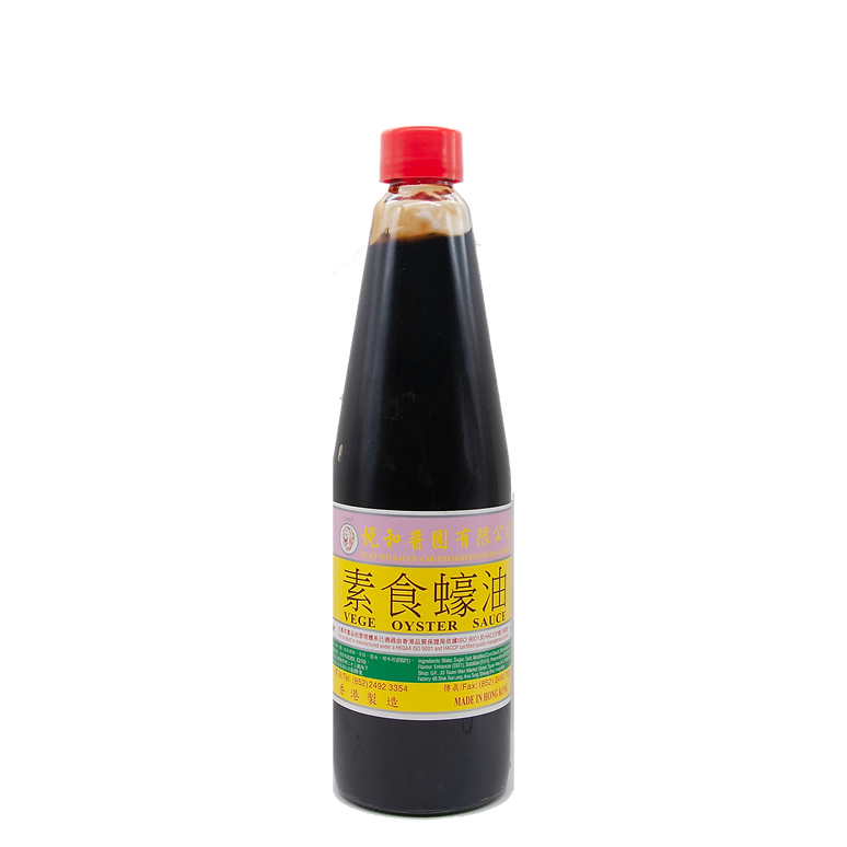 Yuet Wo Vege Oyster Sauce 悅和素食蠔油 - 630ml