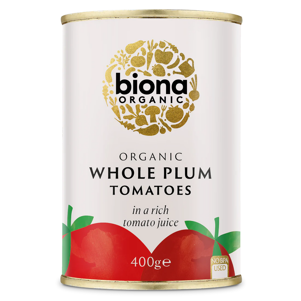 Biona - Whole Plum Peeled Tomatoes (Organic) 有機去皮原個番茄