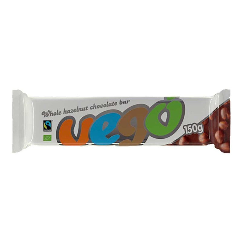 Vego - Hazelnut Chocolate Bar (Organic) 150g