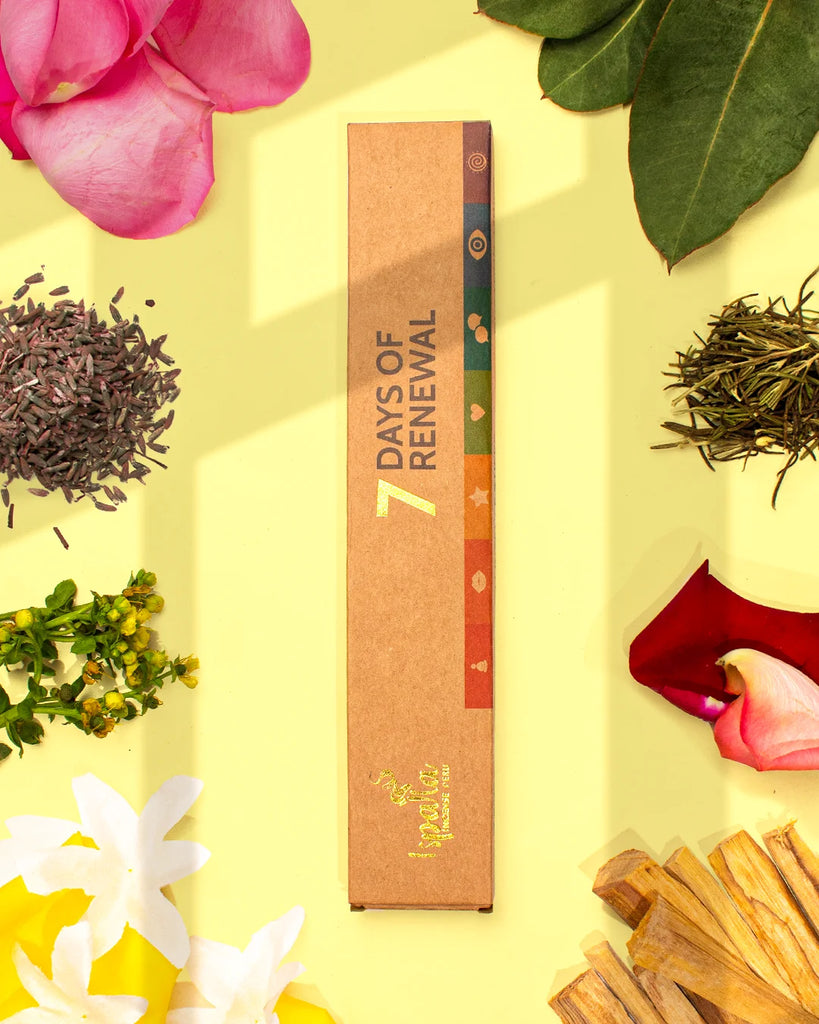 Ispalla 7 Days of Renewal Incense Sticks