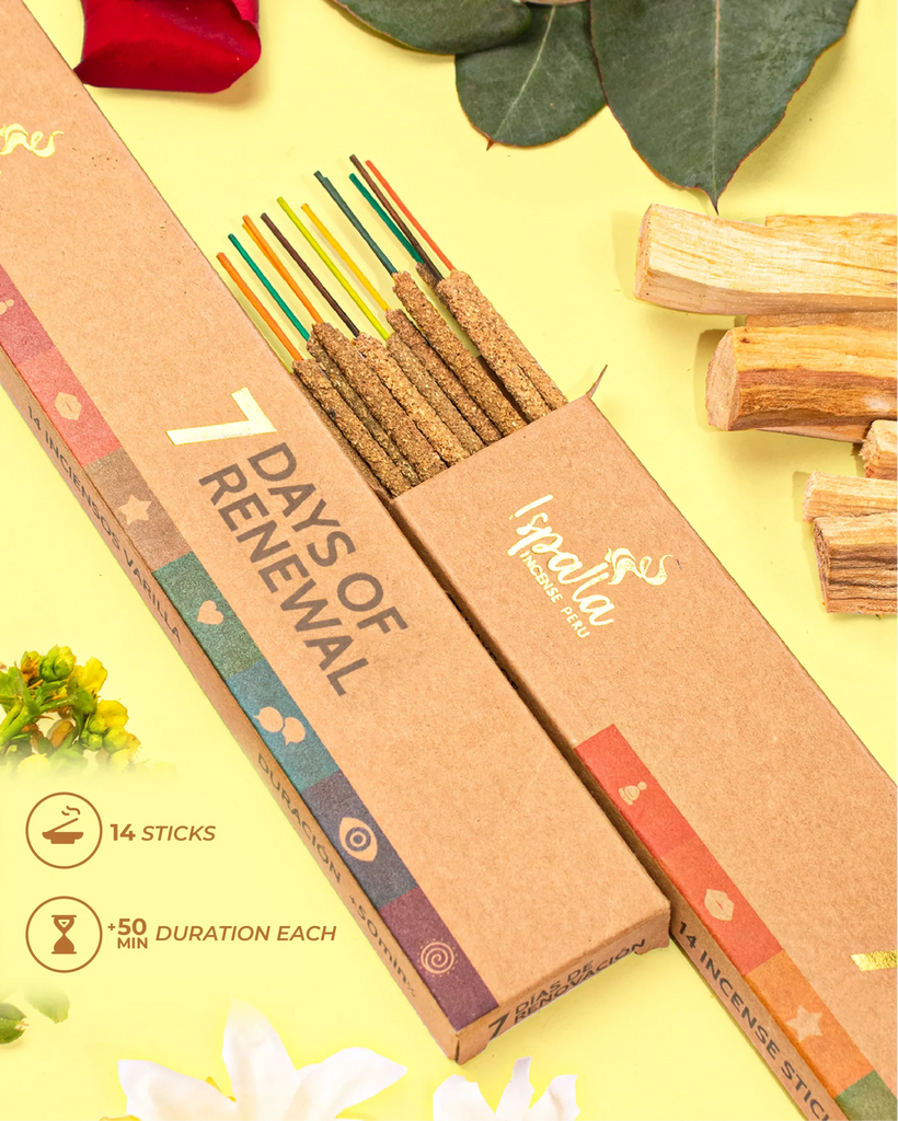 Ispalla 7 Days of Renewal Incense Sticks