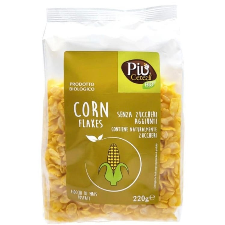 Più Cereali 100% Corn Flakes (Organic) 有機百分百玉米片 220g