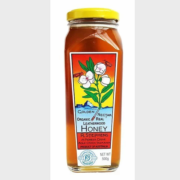 R.Stephens Tasmania Leatherwood Honey (Organic) 塔斯曼尼亞有機革木蜂蜜 500g