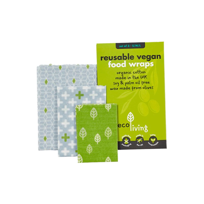 Vegan Food Wraps - Set of 3 環保植物蠟保鮮布 三塊裝