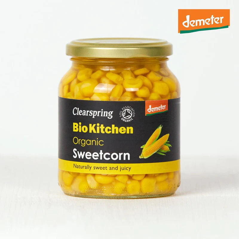 Clearspring - Sweetcorn (Organic, Demeter) 有機粟米粒 350g