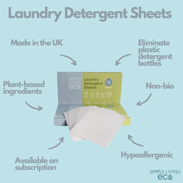 Laundry Detergent Sheets (Spring Fresh) 環保洗衣紙