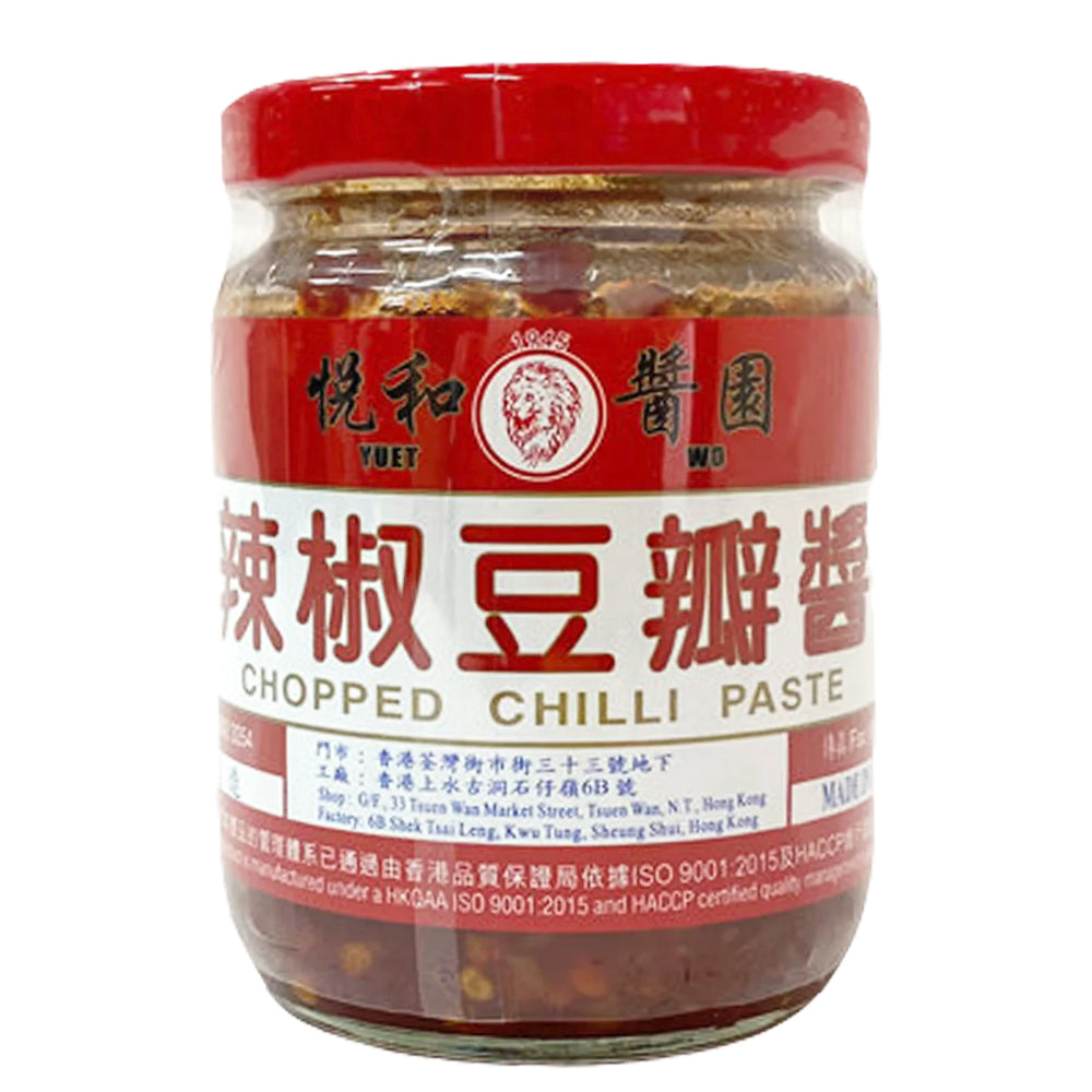 Yuet Wo - Chopped Chilli Paste 辣椒豆瓣醬 - 210ml