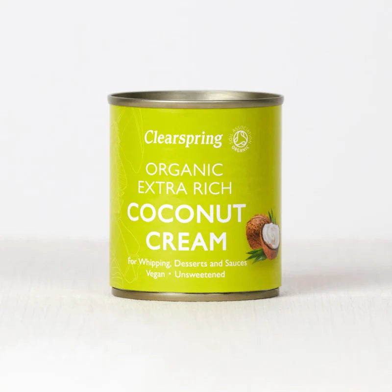 Clearspring - Organic Extra Rich Coconut Cream 有機特濃椰子奶油  200ml