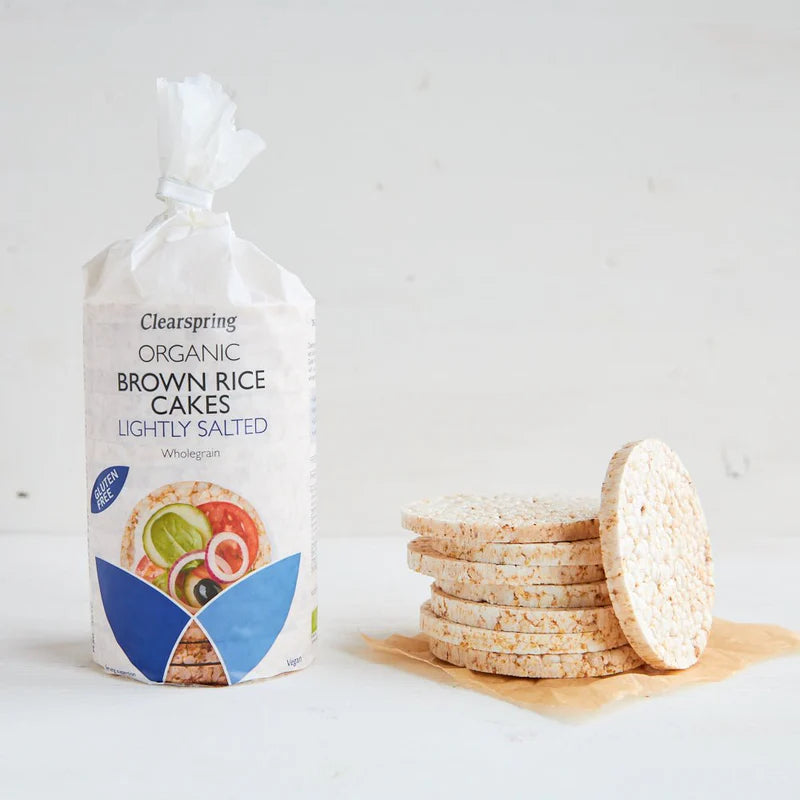 Clearspring - Brown Rice Cakes Lightly Salted (Organic)  有機糙米米餅