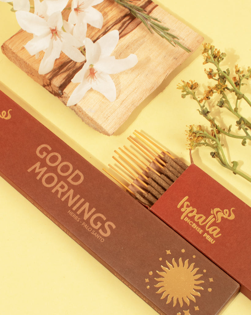 Ispalla Good Mornings (Herbs & Palo Santo) Incense Sticks