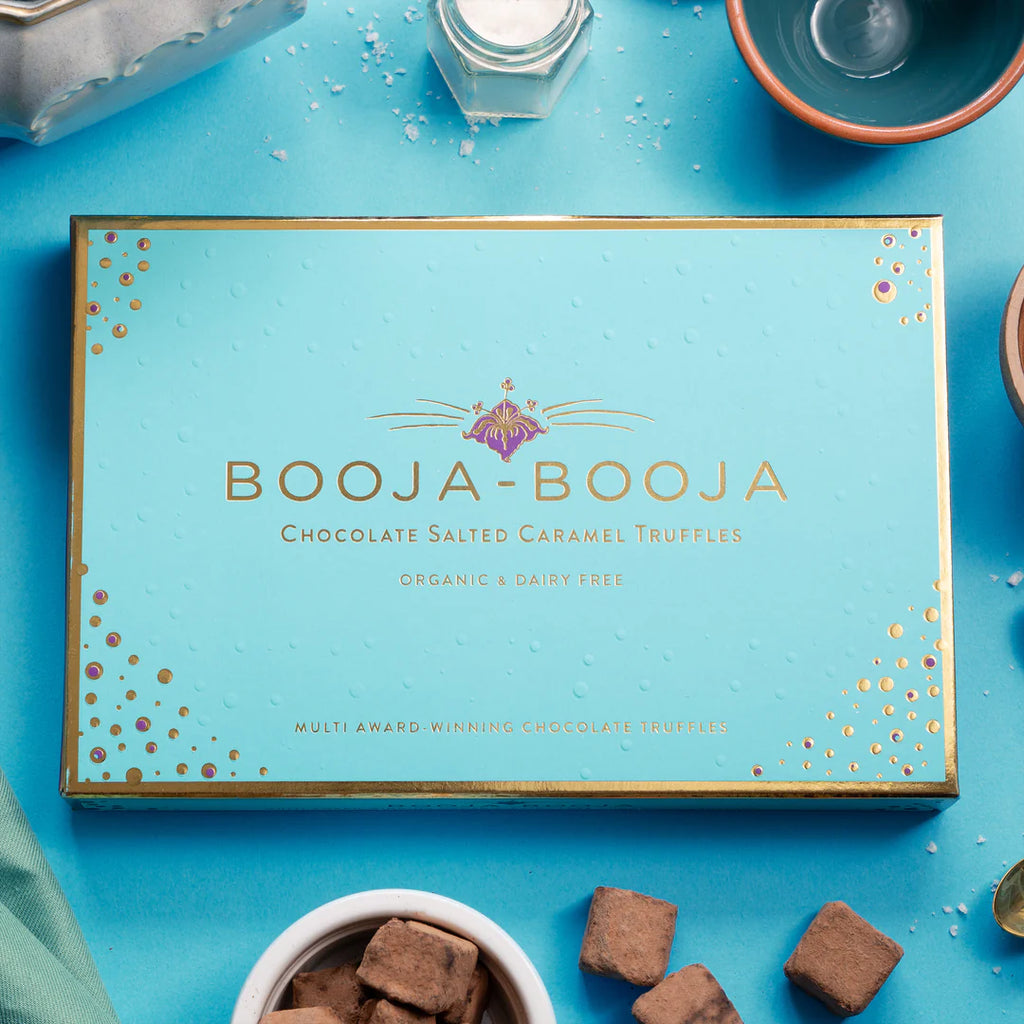 Booja Booja - Chocolate Salted Caramel 16 Truffles (Organic) 有機純素海鹽焦糖松露朱古力