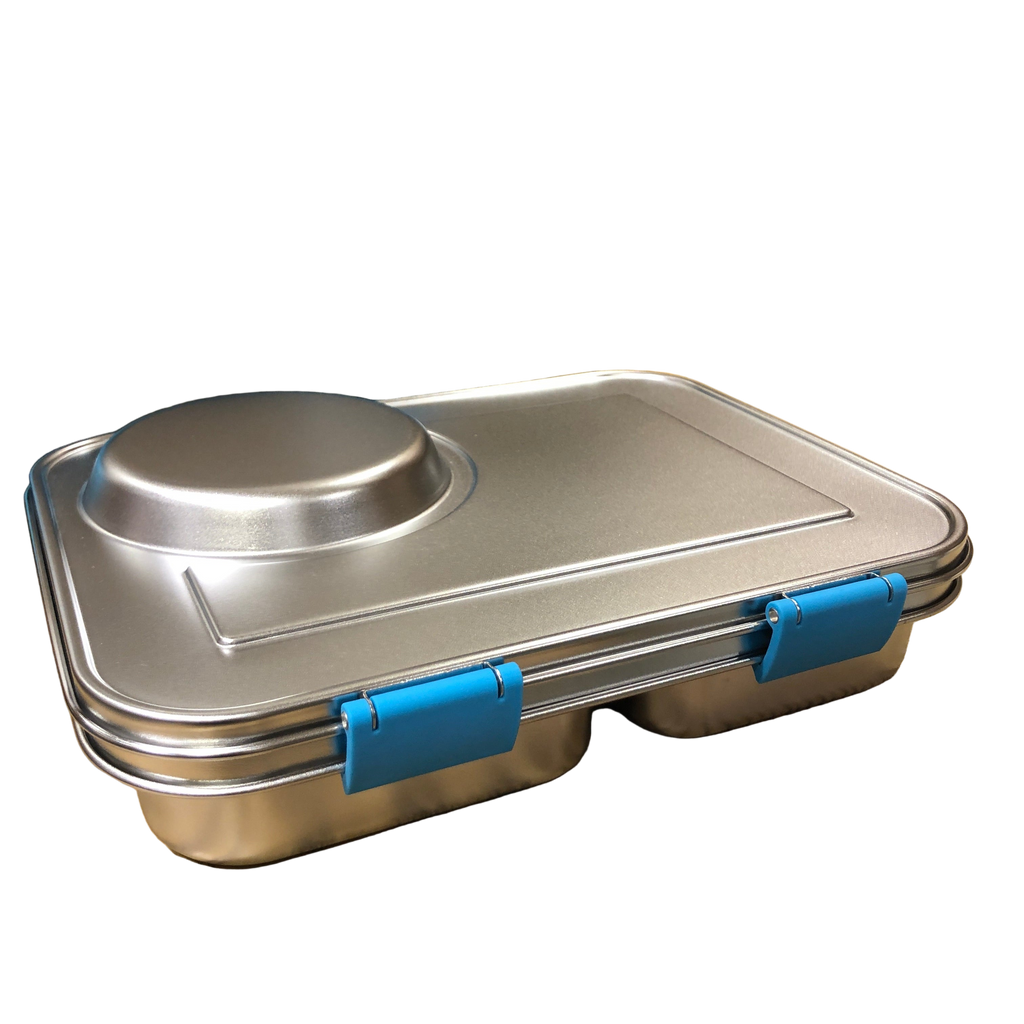 Leak-Proof Stainless Steel Lunchbox Insulated Food Jar Set 不鏽鋼密封分格食物盒連保溫食物罐