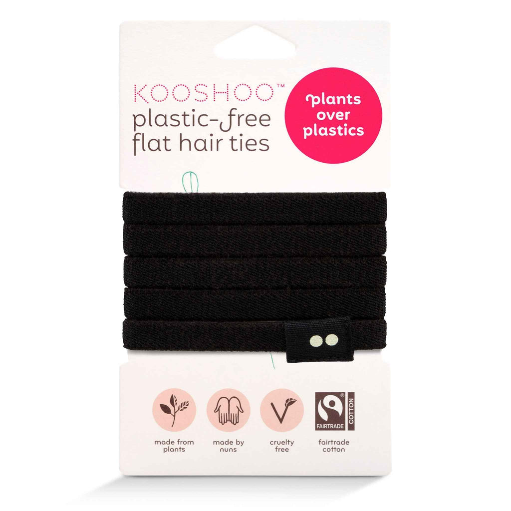 Plastic-Free Hair Ties (Organic) 有機棉不含塑膠髮圈