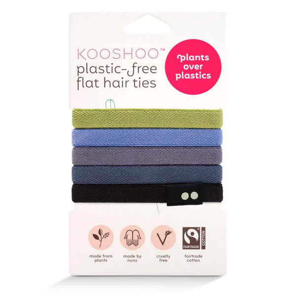 Plastic-Free Hair Ties (Organic) 有機棉不含塑膠髮圈