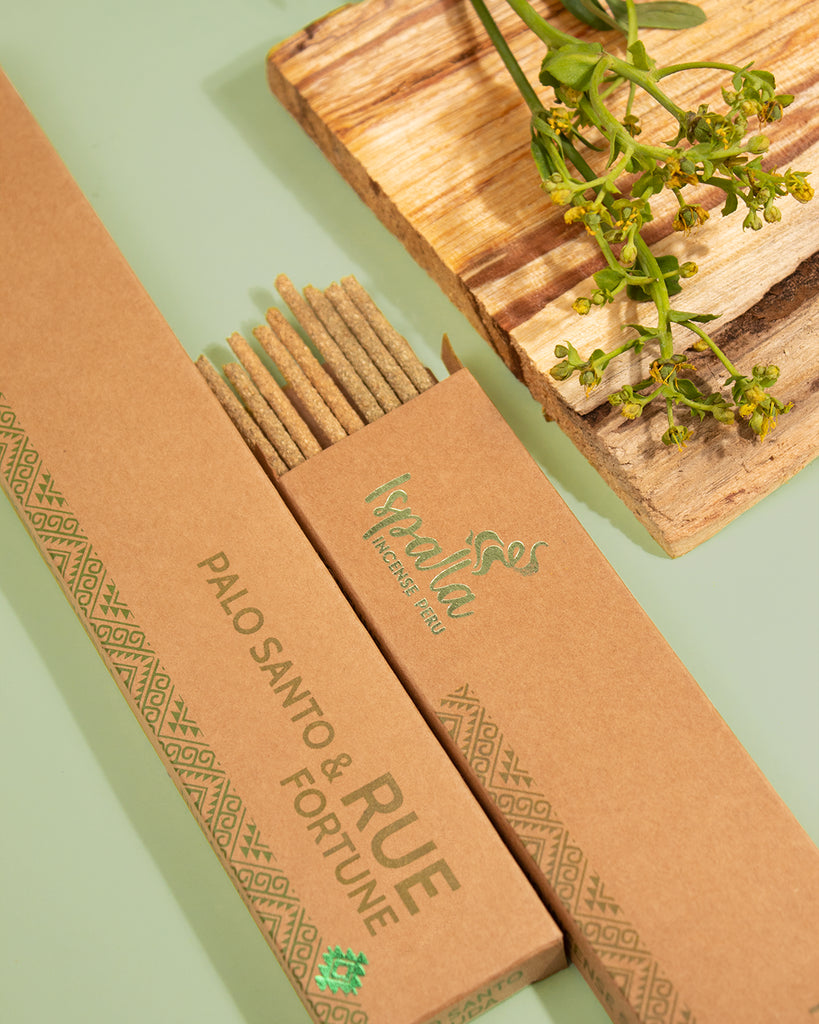 Ispalla Palo Santo & Rue Incense Sticks