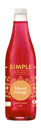 Greenstone Simple Soda - Blood Orange (Organic) 有機少糖汽水 - 血橙 330ml