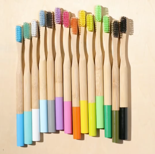 Bamboo Toothbrush 圓柄竹牙刷