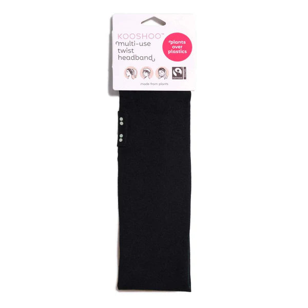 Plastic-free Twist Headband (Organic) 有機棉不含塑膠頭帶
