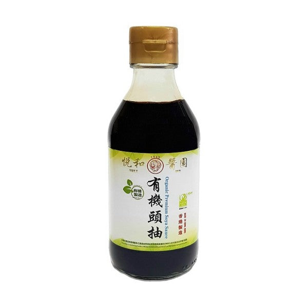 Yuet Wo Premium Soy Sauce (Organic) 悅和有機頭抽 - 210ml/500ml