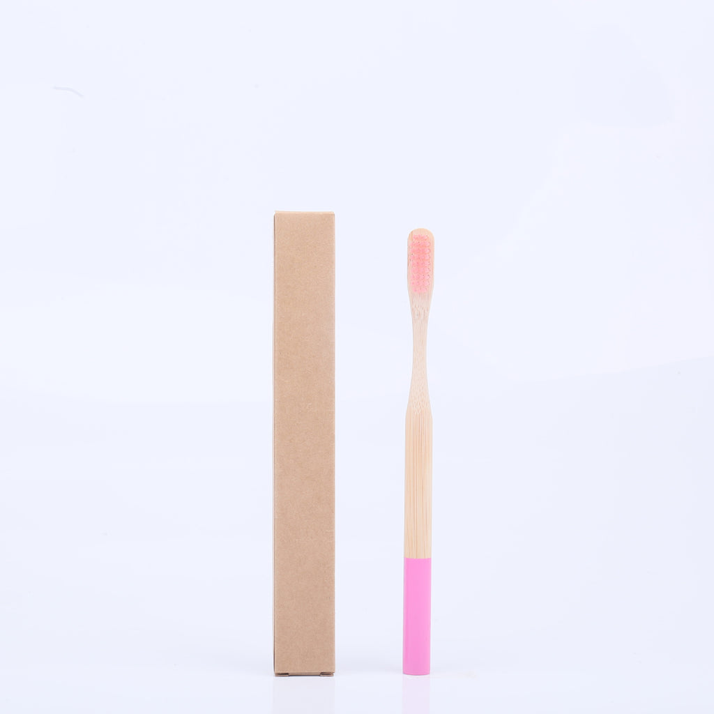 Bamboo Toothbrush 圓柄竹牙刷
