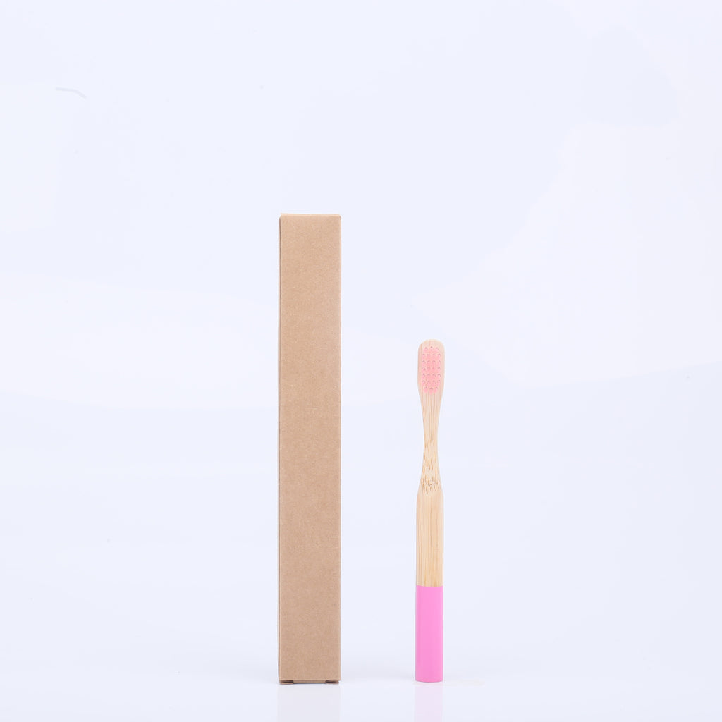 Bamboo Toothbrush 圓柄竹牙刷