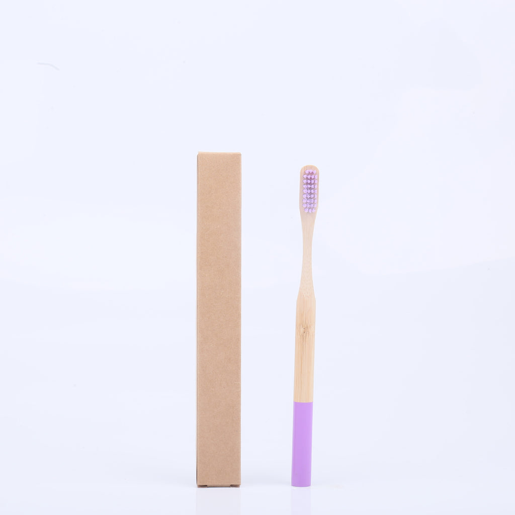 Bamboo Toothbrush 圓柄竹牙刷