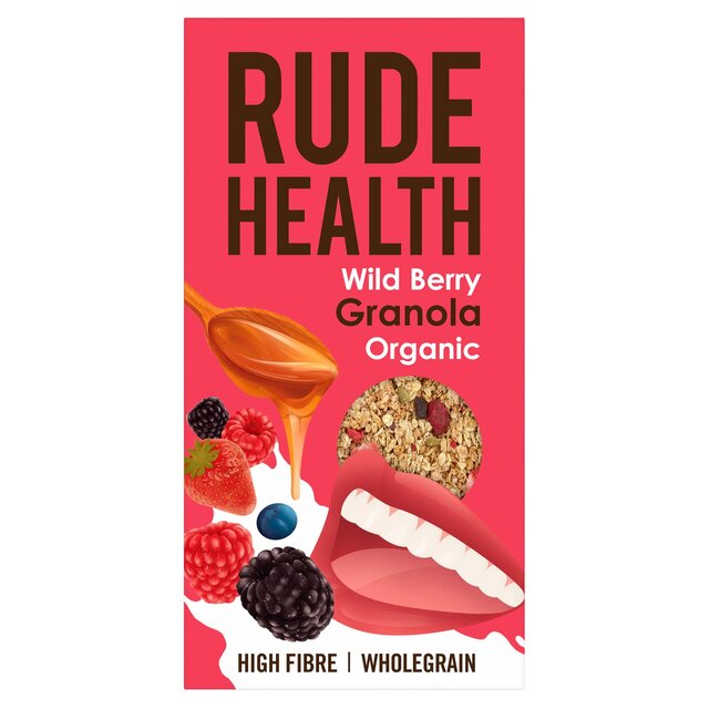 Rude Health - Wild Berry Granola (Organic) 有機野莓穀物脆片