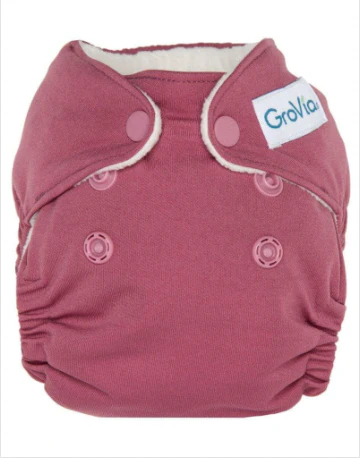 GroVia Newborn All-In-One Cloth Diaper (fits 5-12 lbs)