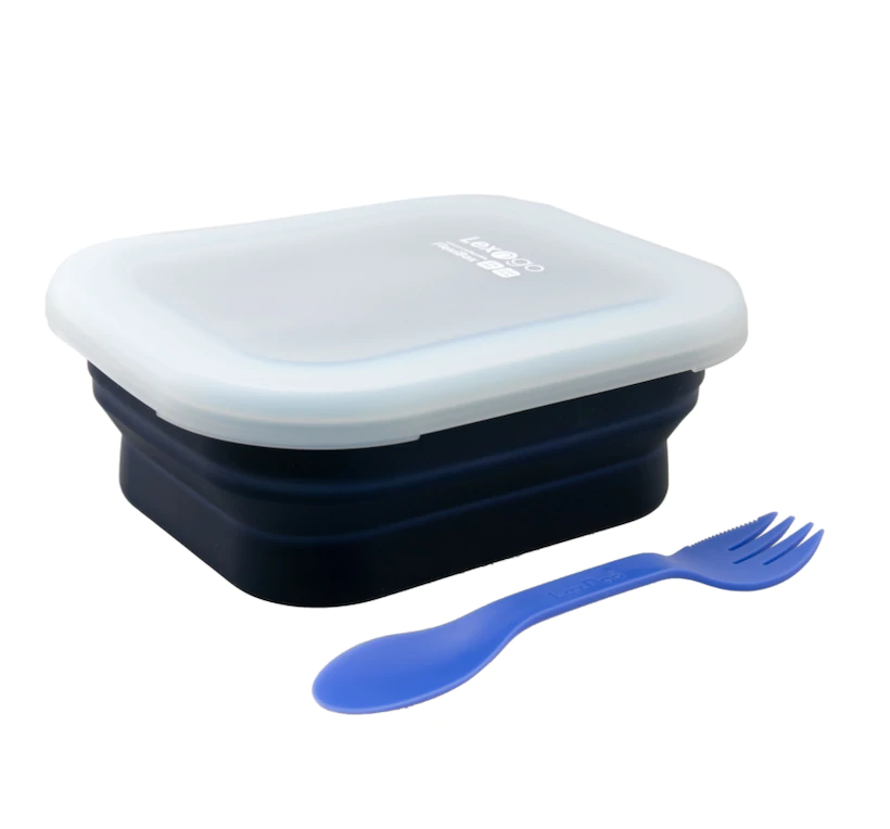 Silicone Collapsible FlexiBox - Medium / 矽膠蓋可摺疊食物盒 - 中