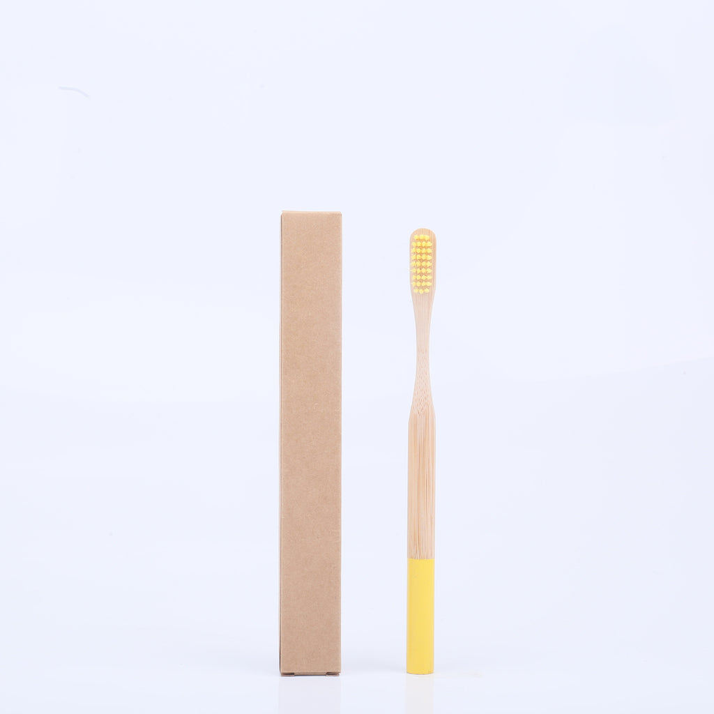 Bamboo Toothbrush 圓柄竹牙刷