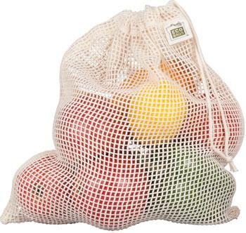 Mesh Produce Bag Organic Cotton (Medium/Large)