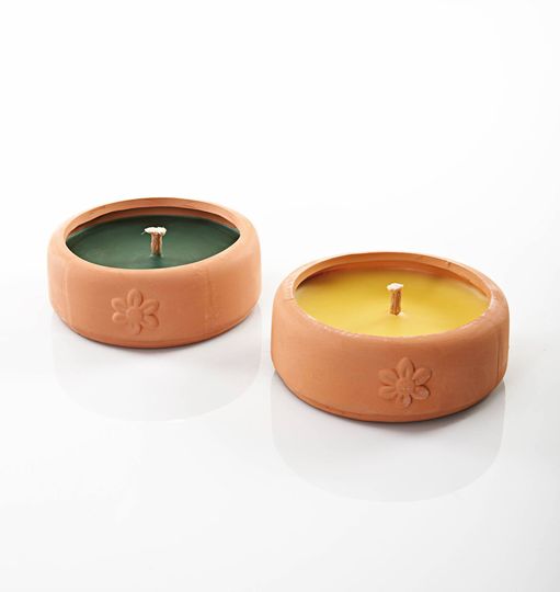 Terracotta Pot Citronella Candles