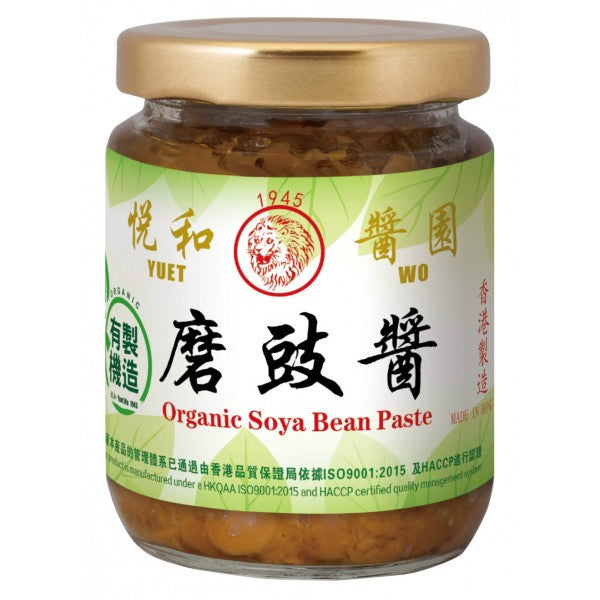 Yuet Wo - Organic Soya Bean Paste 210ml / 有機磨鼓醬 - 210毫升