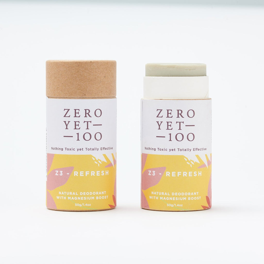 Zero Yet 100 Natural Deodorant Push up Stick