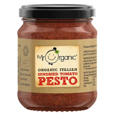 Mr Organic - Sun-dried Tomato Pesto (Vegan, Organic)
