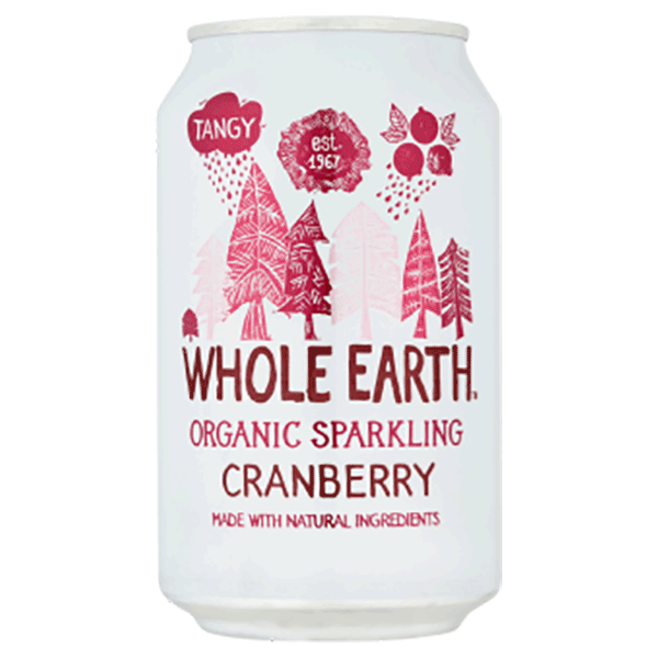 Whole Earth - Sparkling Cranberry (Organic)