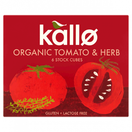 Kallo - Tomato & Herb Stock Cubes (Organic) 有機番茄香草湯粒