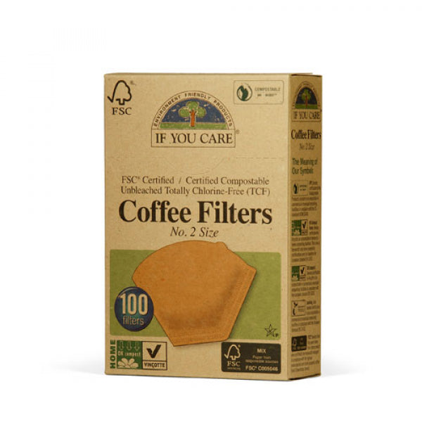 If You Care - Unbleached Coffee Filter (Cone-Style)