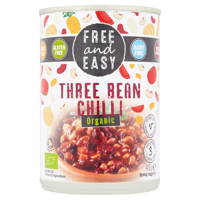 Free & Easy - Three Bean Chilli (Organic)