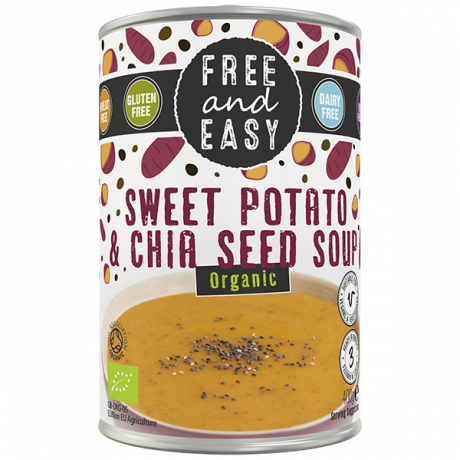 Free & Easy - Sweet Potato & Chia Seed Soup (Organic)