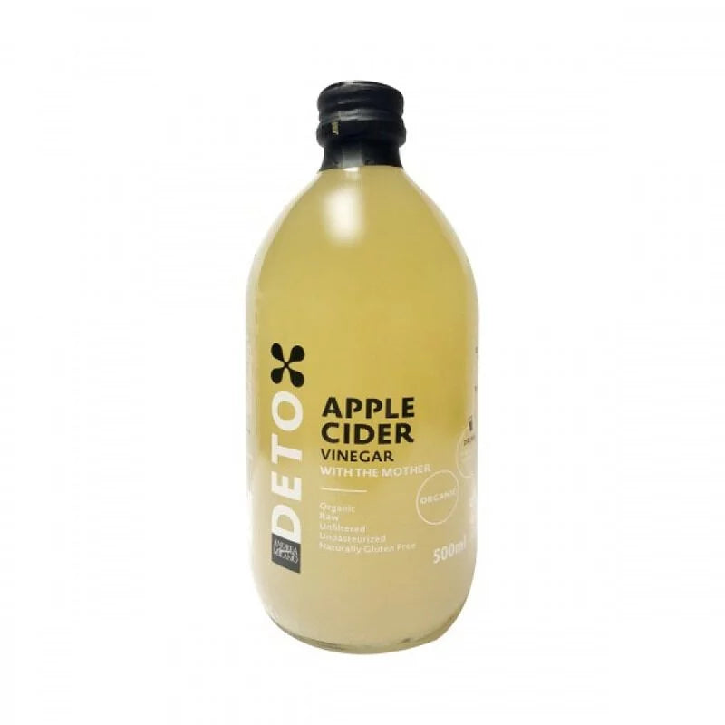Detox unfiltered organic apple cider vinegar/ 意大利有機天然無過濾帶"Mother"蘋果醋