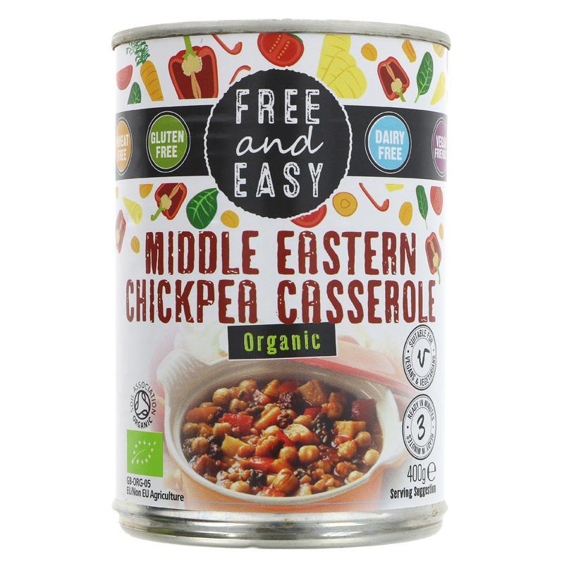 Free & Easy - Middle Eastern Chickpea Casserole (Organic)