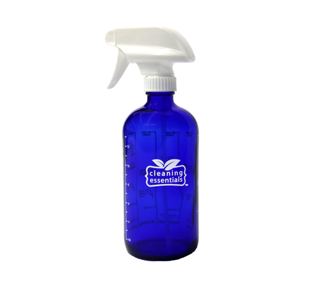 Cleaning Essentials Blue Spray Bottle