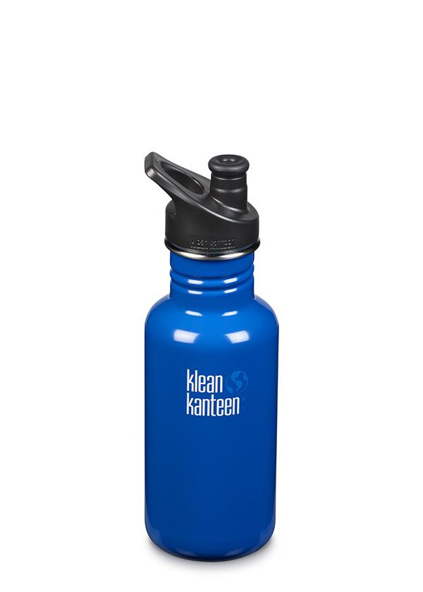 Klean Kanteen Classic w/ Sports Cap Water Bottle - 18oz/27oz